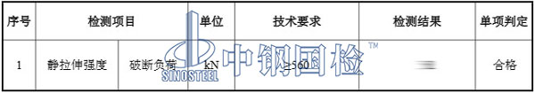 鏈條檢測報告結果